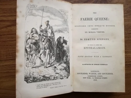 Title page of ‘Faerie Queene’