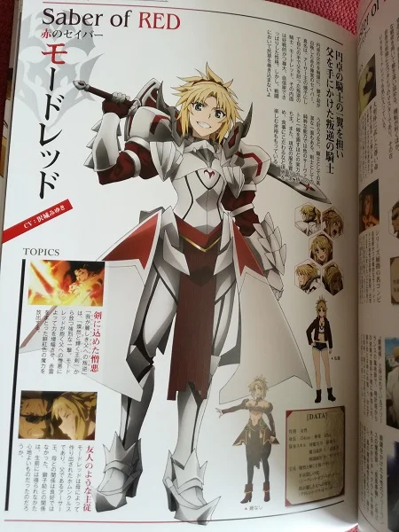 Character page from ‘Fate/Apocrypha’