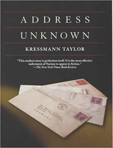 Book cover - ‘Address Unknown’