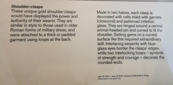 Description of the shoulder-clasps pictured at the top of the post.