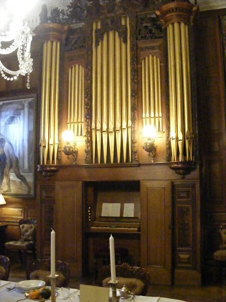 Organ in the Dining Room
