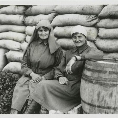 History - Military Medal Recipients - Elsie Knocker and Mairi Chisholm
