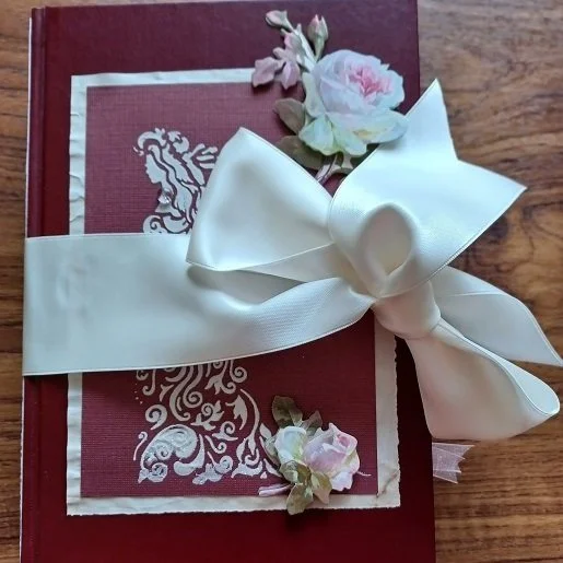 'Wedding' Altered Book Journal