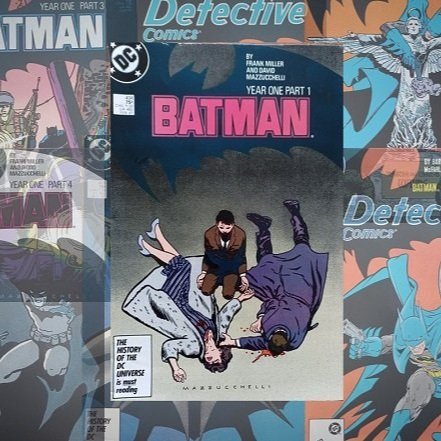 Favourite Comics Covers - 'Batman: Year One' and 'Batman: Year Two'