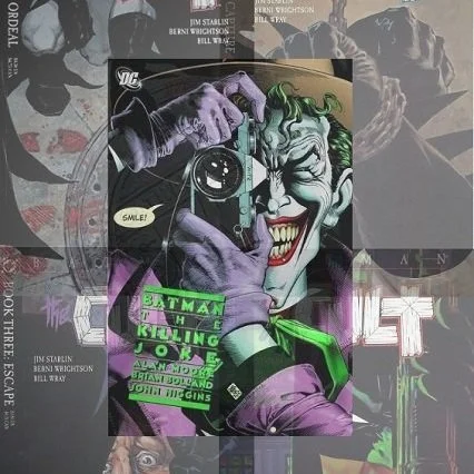 Favourite Comics Covers - 'Batman: The Cult' + 'Batman: The Killing Joke'