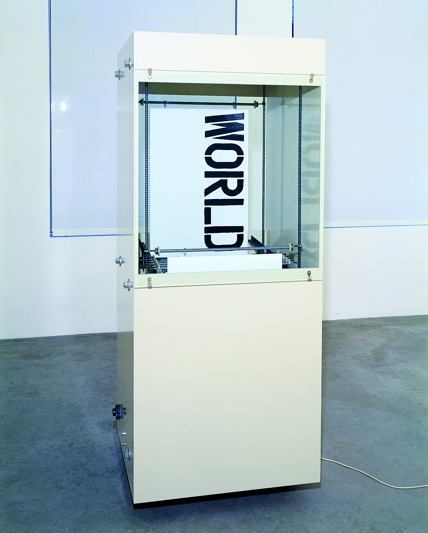 Word Box (with Christopher Wool and Paul Auster), 1991