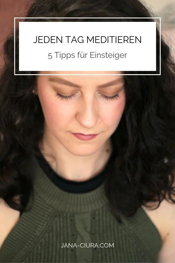 Anleitung täglich meditieren