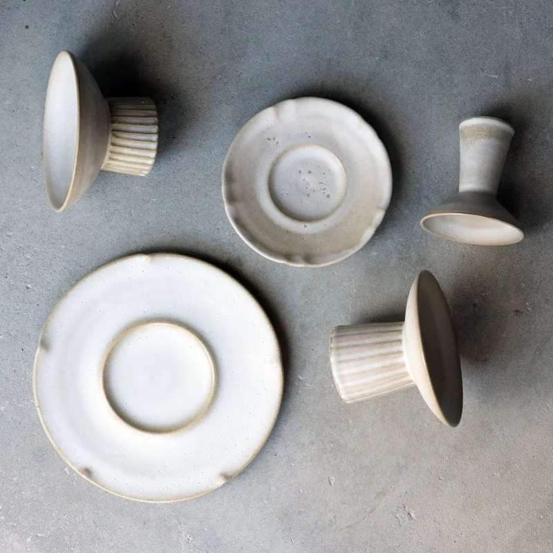Tableware for Terre Restaurant, Chef Vincent Crepel. 