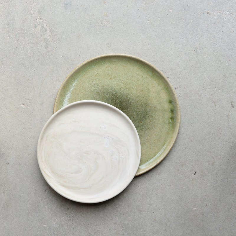 Dinner & Side Plate Set for 1