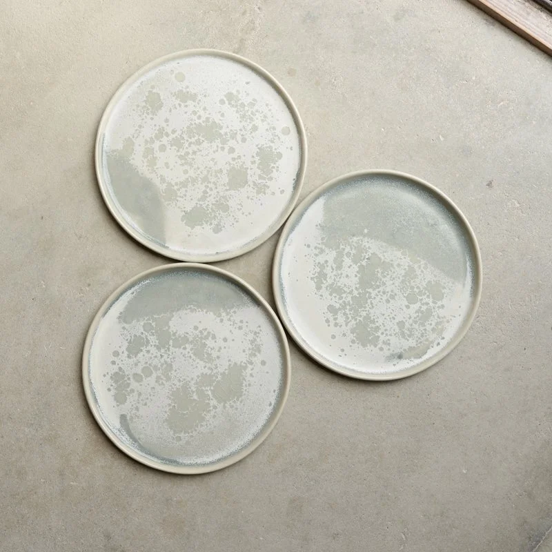 Dinner & Side Plate Set for 3