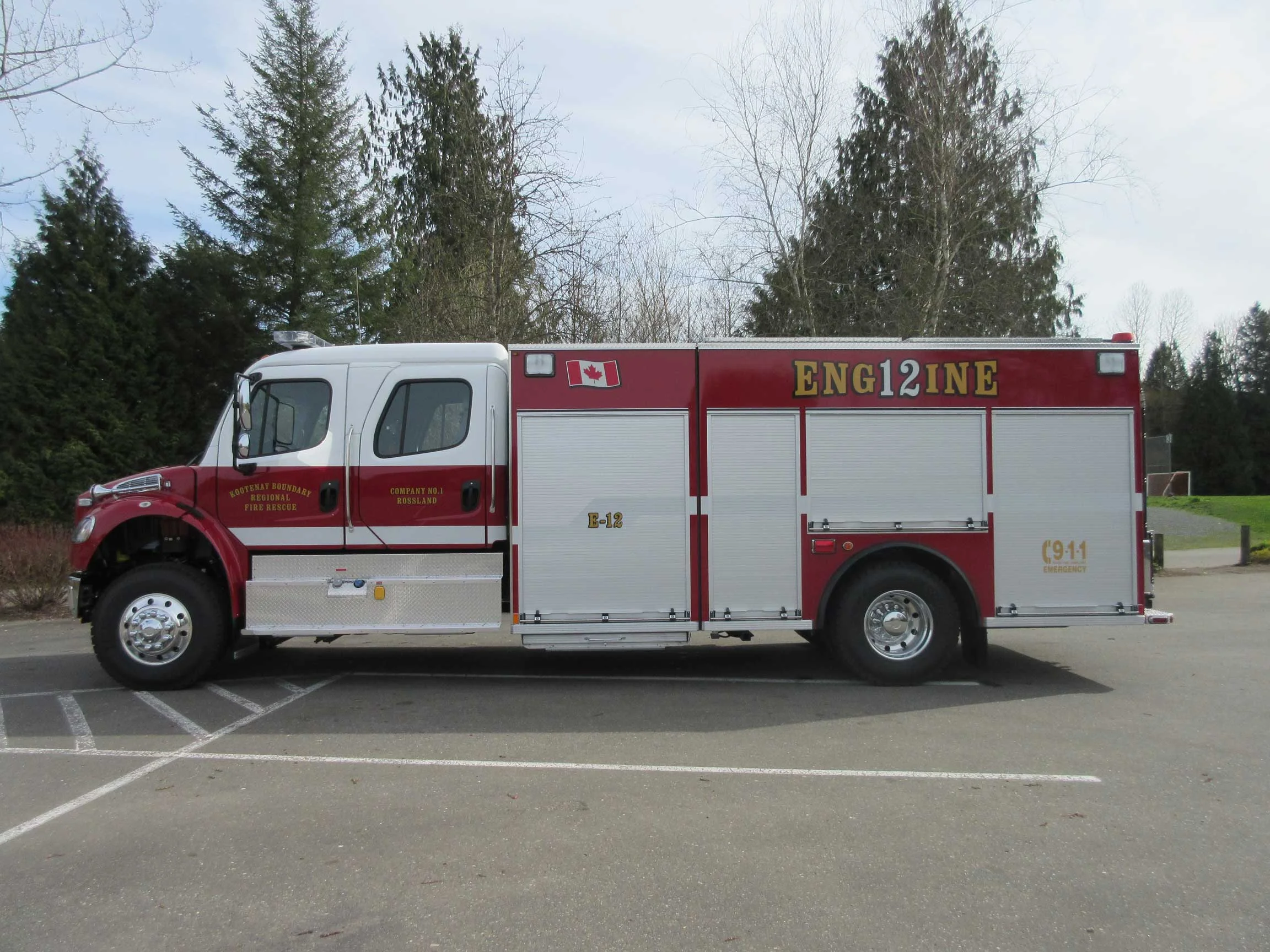 RDKB Rossland — HUB Fire Engines
