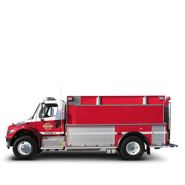 HUDSON HOPE FIRE DEPARTMENT Built on a Freightliner M2 Chassis, Hudson Hope’s Tanker Engine utilizes a Cummins ISL and an Allison EVS 3000 transmission which yields 330 horse power.