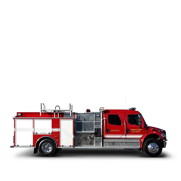 PRINCETON FIRE DEPARTMENT Built on a Freightliner M2 106 4-Door Chassis, Princeton’s Pumper Engine utilizes a Cummins ISL and an Allison EVS 3000 transmission which yields 350 horse power.