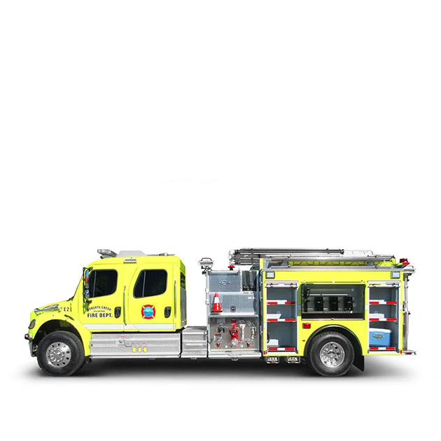 ROBERTS CREEK FIRE DEPARTMENT Built on a Freightliner M2-106 Chassis, Roberts Creek’s Pumper Engine utilizes a Cummins ISL and an Allison EVS 3000 transmission which yields 350 horse power.