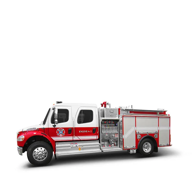 SUN PEAKS FIRE DEPARTMENT Built on a Freightliner M2 106 Chassis, Sun Peaks’s Pumper Engine utilizes a Cummins L9 and an Allison EVS 3000 transmission which yields 330 horse power.