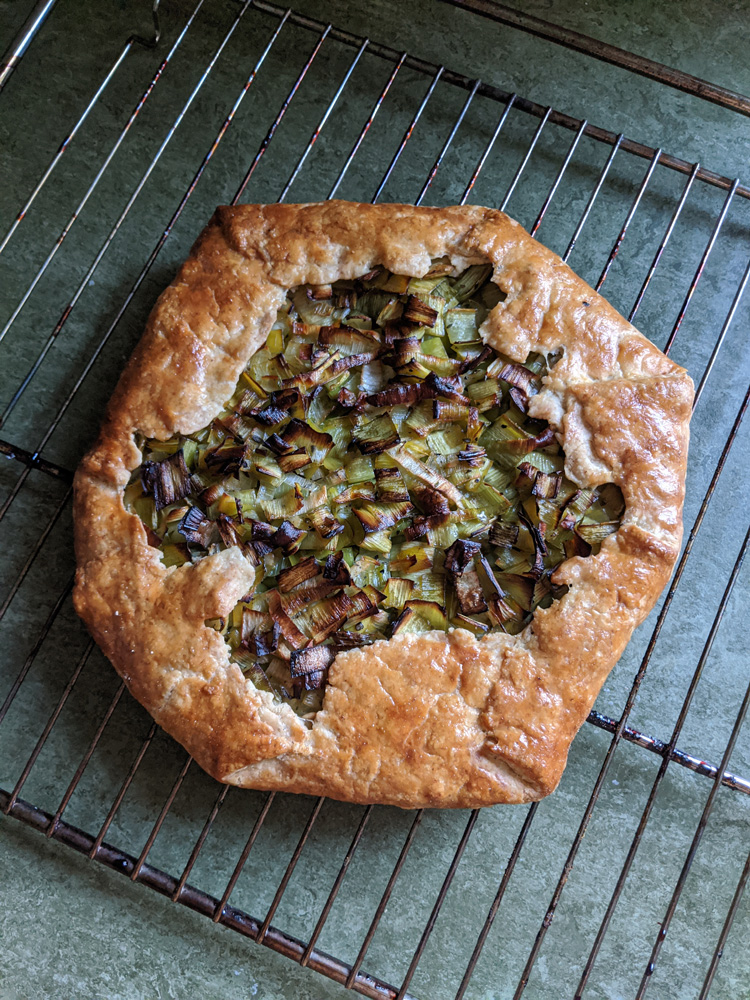 Time to get festive with this Leek Gallette recipe