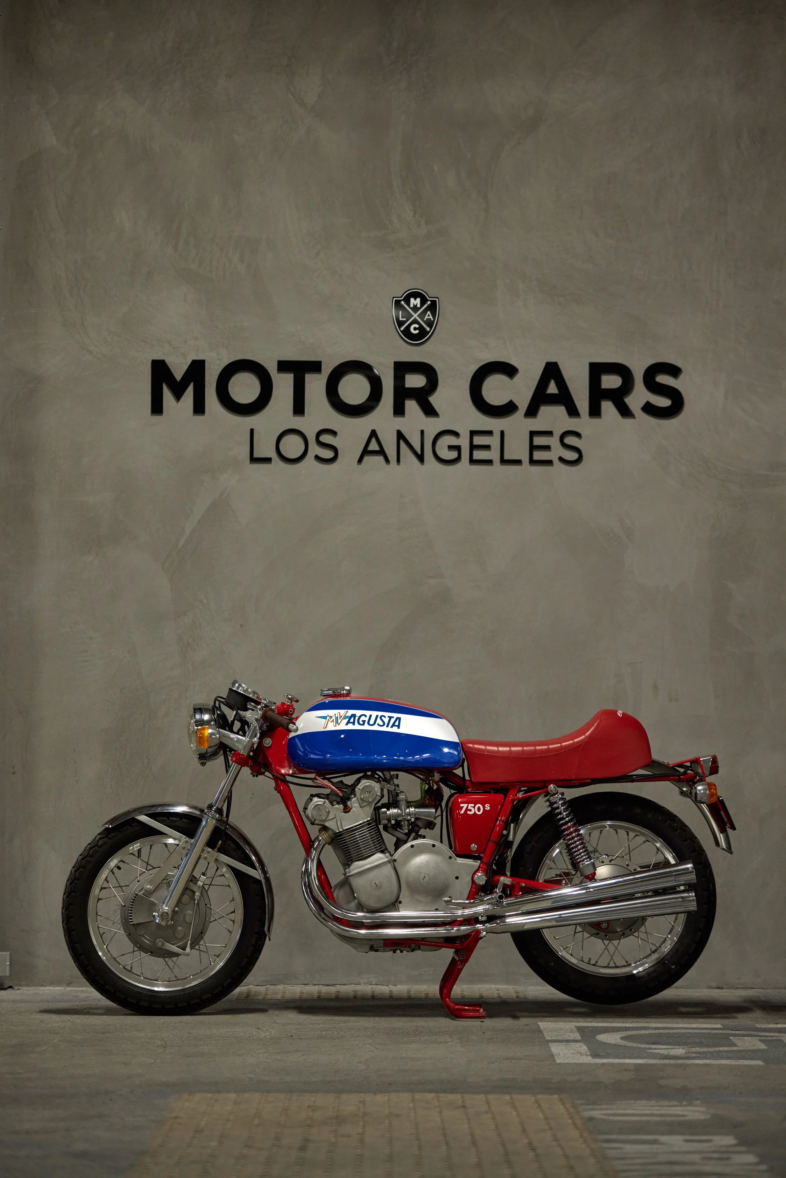 Vintage Motor Brands 1/6 MV アグスタ 750S 1972 (レッド/ブルー)