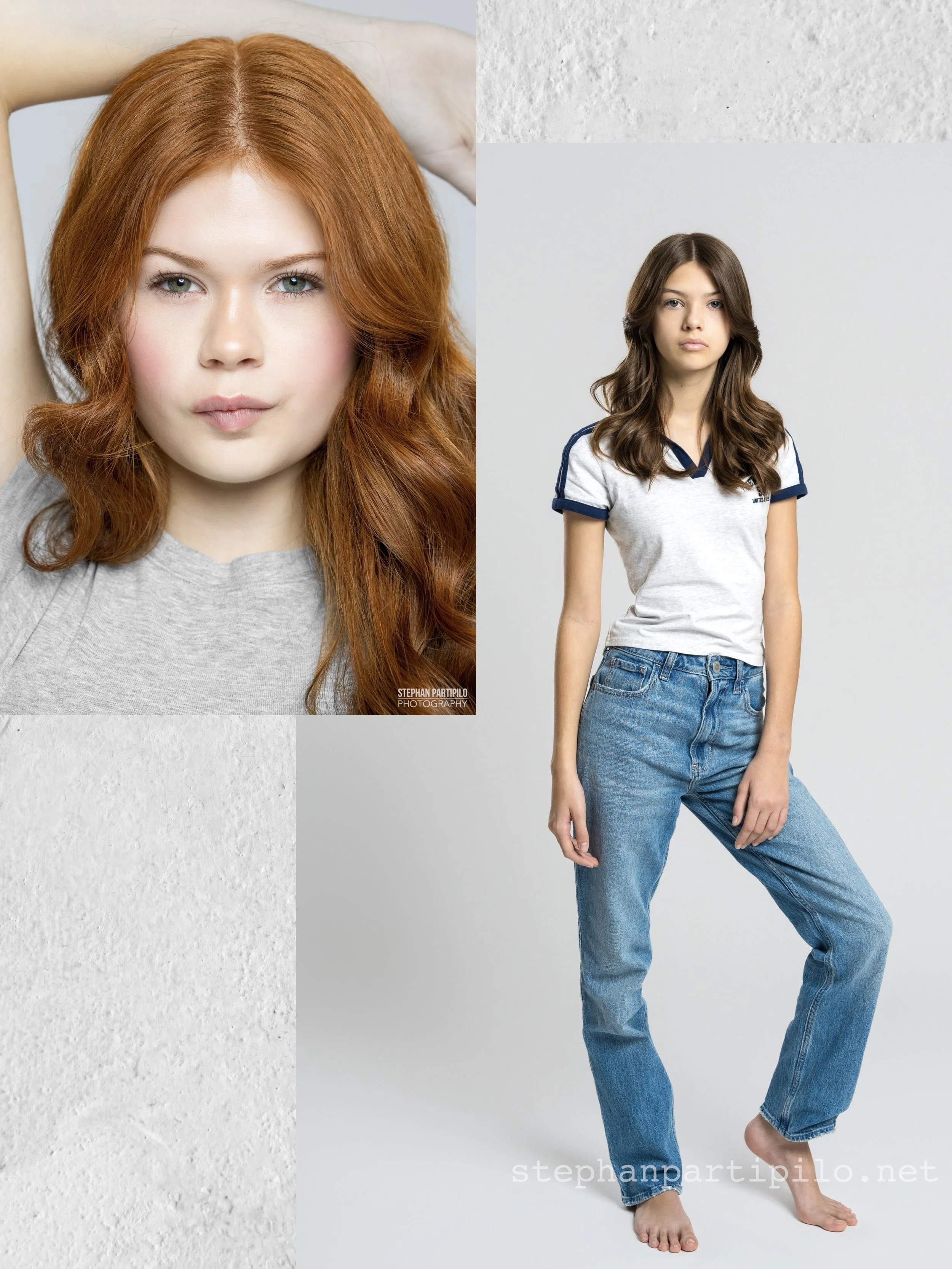 Fashion Child Model Portraits In Indoor Studio With White Background Featuring Aubree And Brinlee copy 006.jpeg