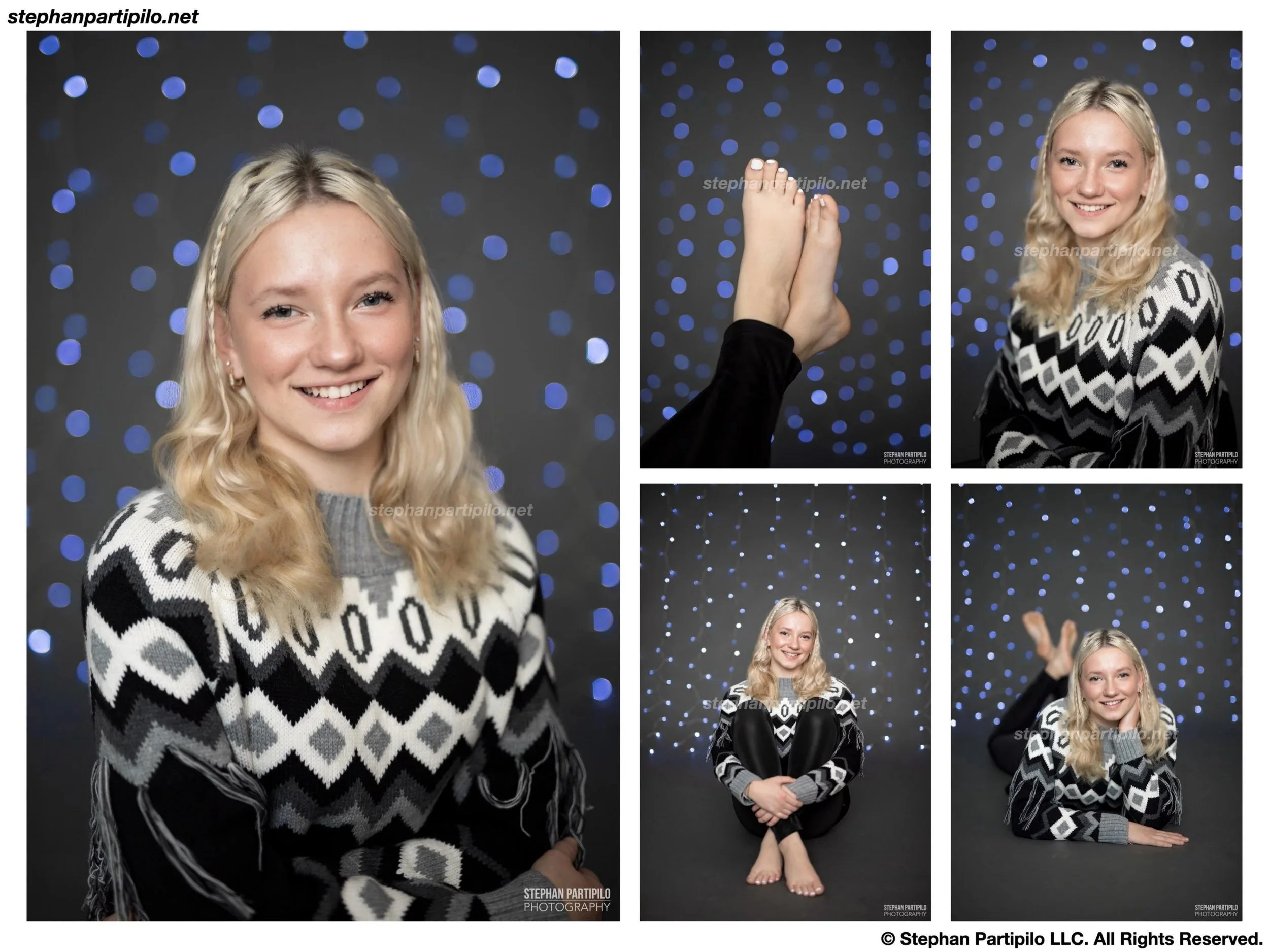 Teen Influencer Sasha Bas (13) Photographed In Studio By Stephan Partipilo