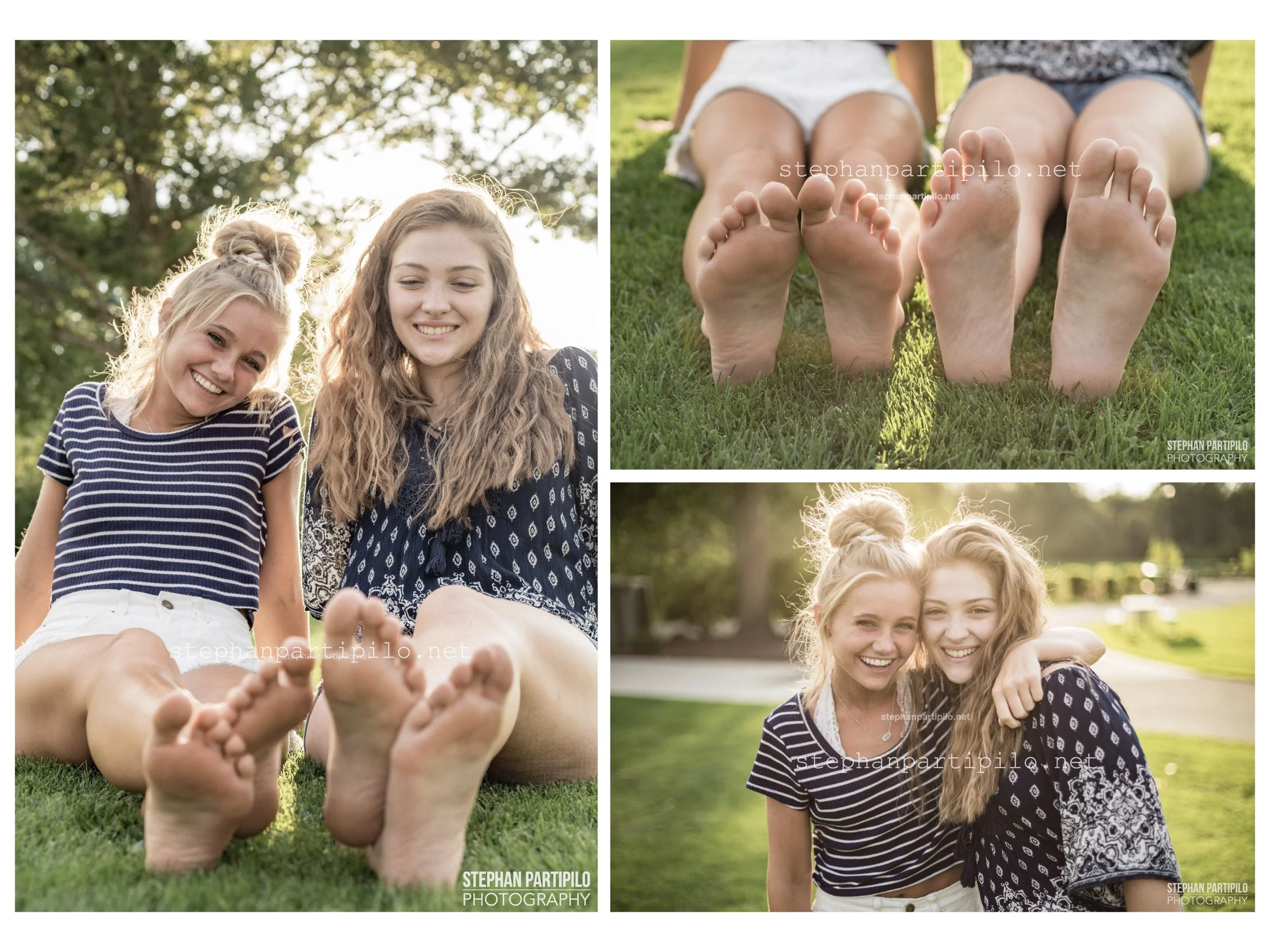 Two High School Teens Photographed Barefoot By Stephan Partipilo