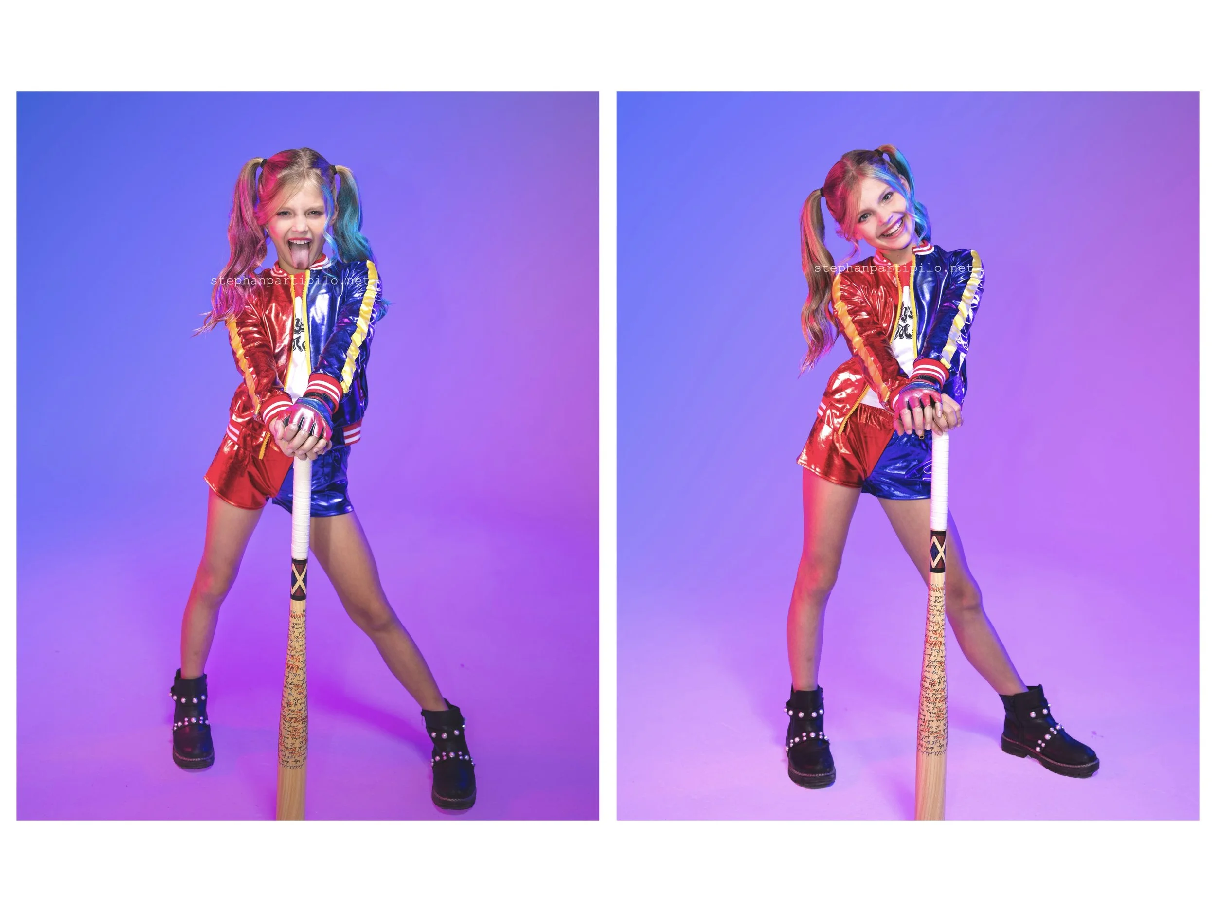 Ellison x Halloween Studio Session Harley Quinn Look By Stephan Partipilo COLLAGE PANEL 2.jpg