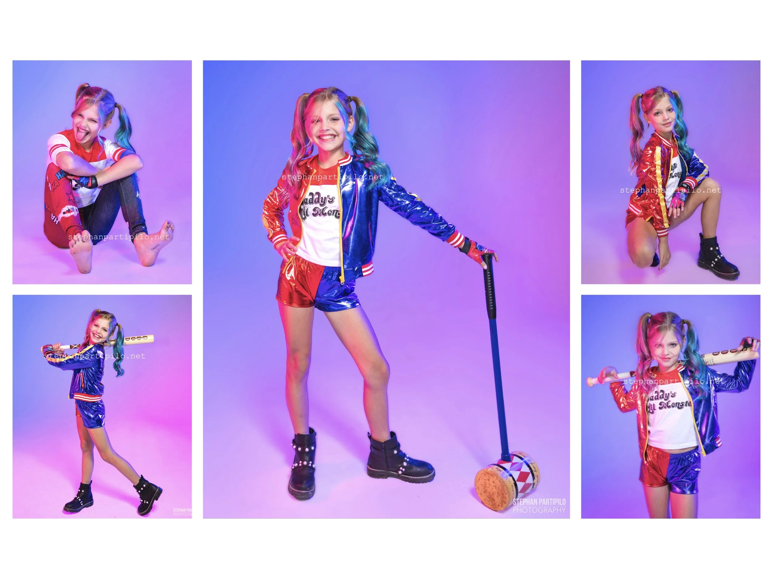 Ellison x Halloween Studio Session Harley Quinn Look By Stephan Partipilo COLLAGE PANEL 3.jpg