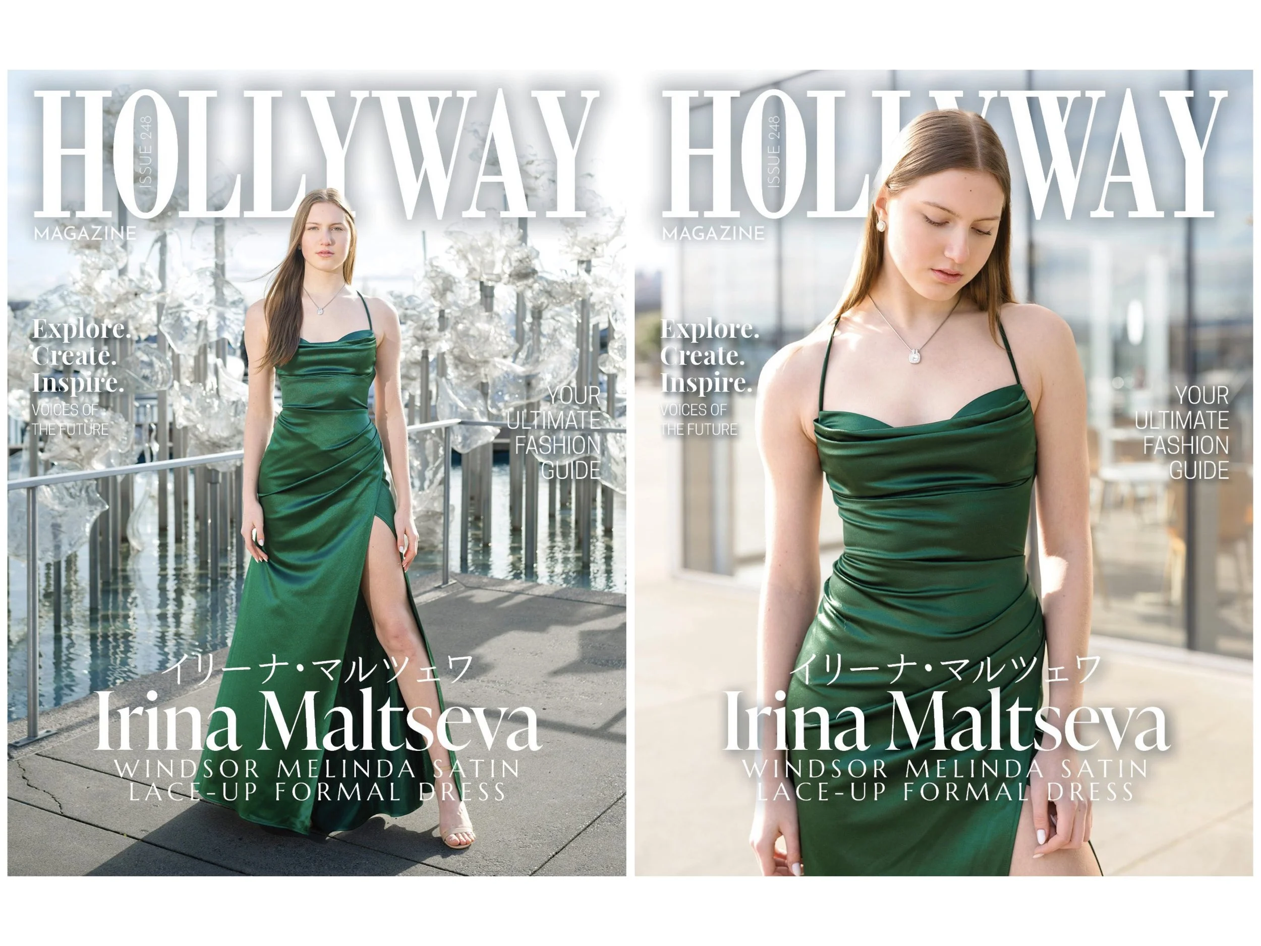Irina Published in Hollyway Magazine Issue 248