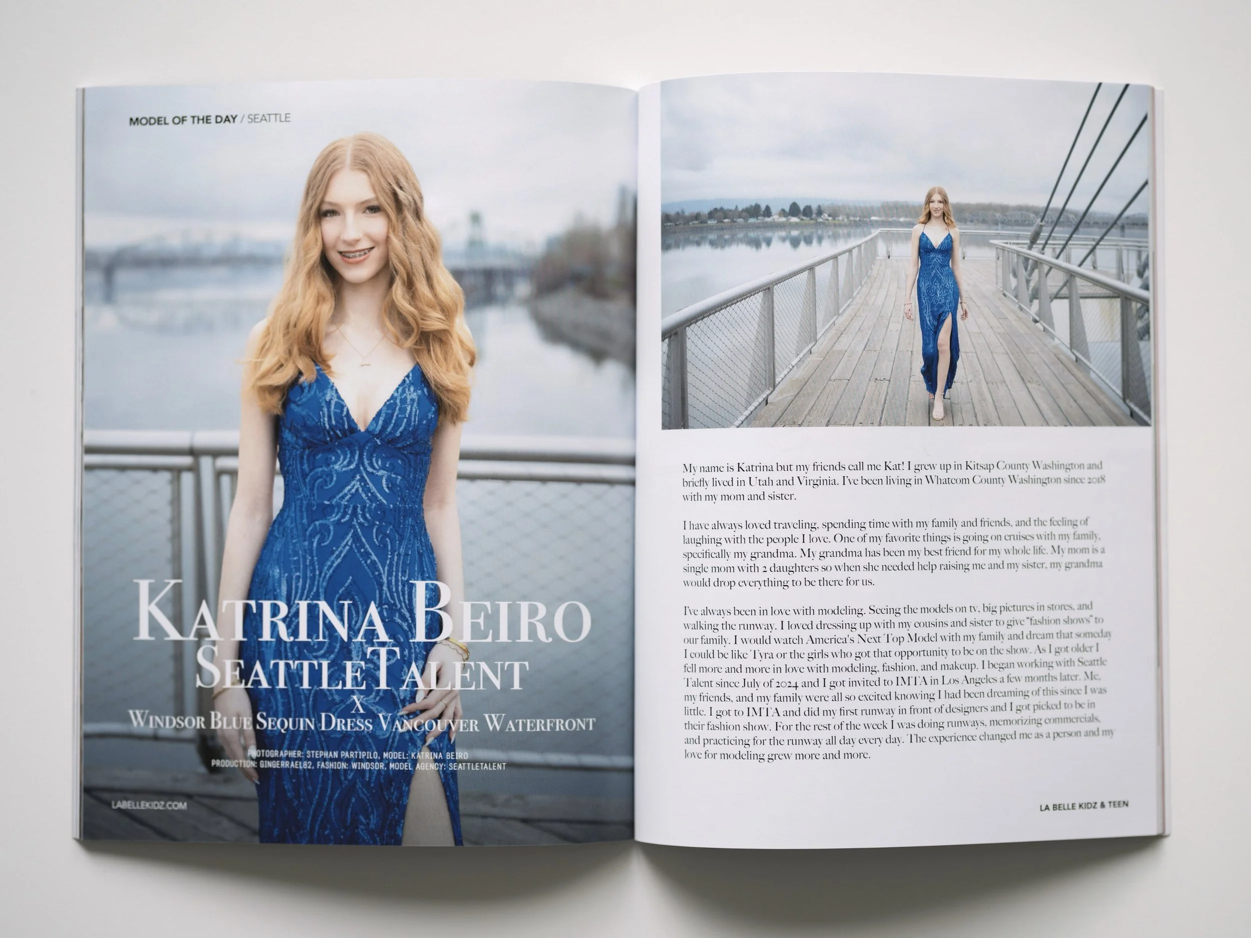 Katrina Published In La Belle Magazine SPR/SUM 2025 USA Edition