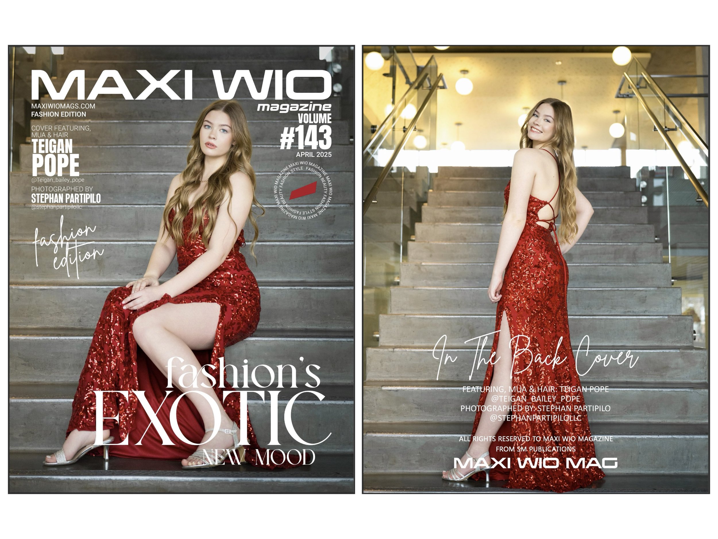 Teigan Published in Maxi Wio Magazine April 2025