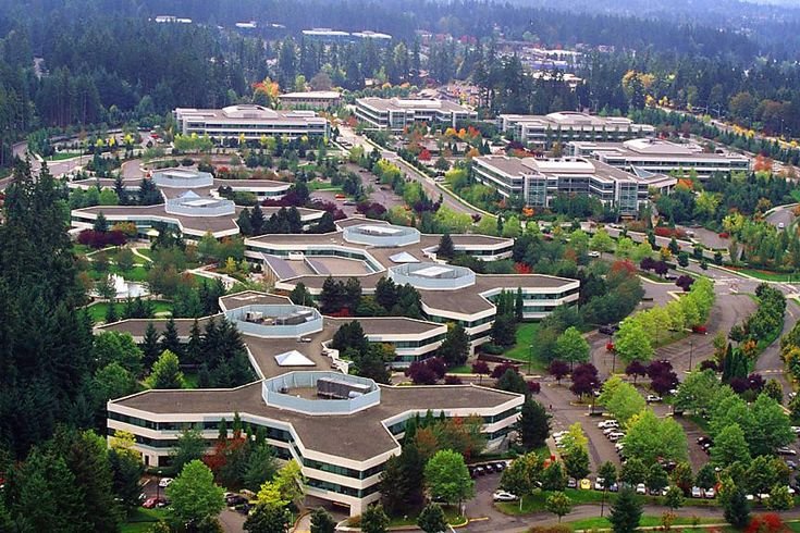 Microsoft Campus in Redmond, Seattle