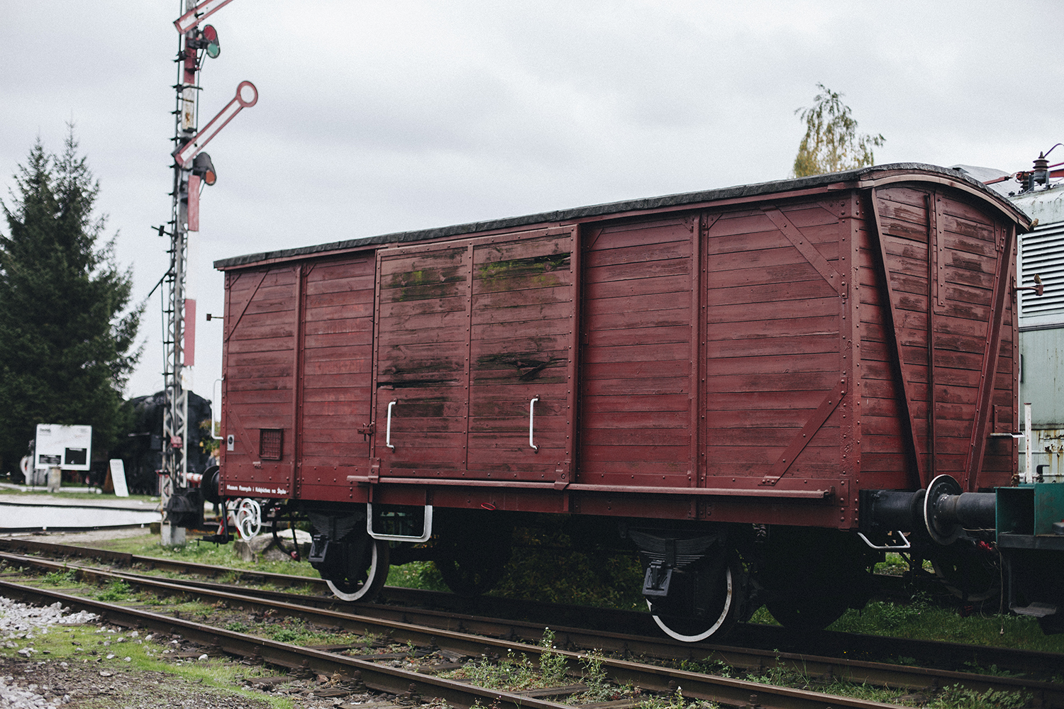 The carriages used to transport Poles from the East to the West