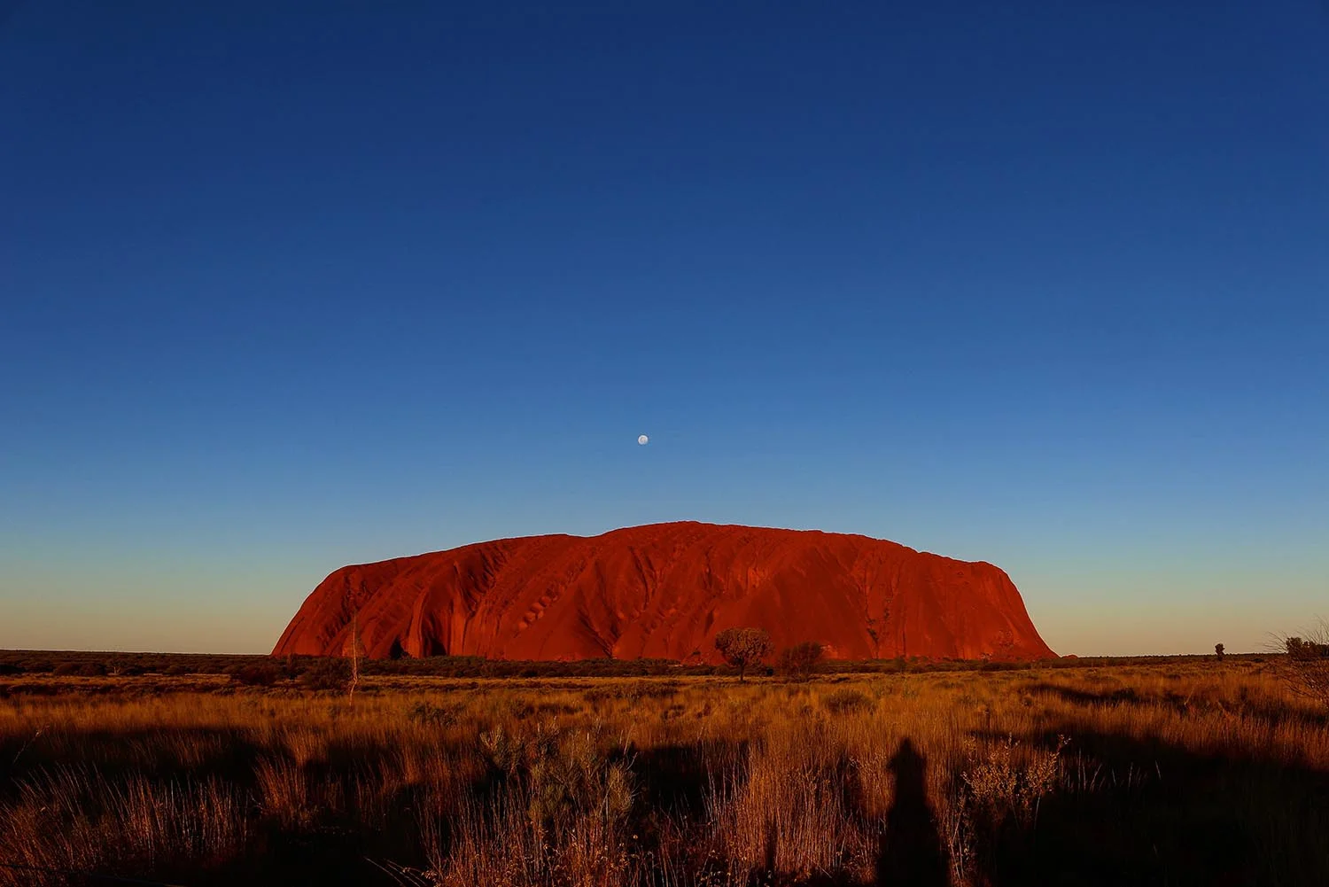 Ayers Rock or Uluru is sacred to to indigenous Australians. Image by Jason H.