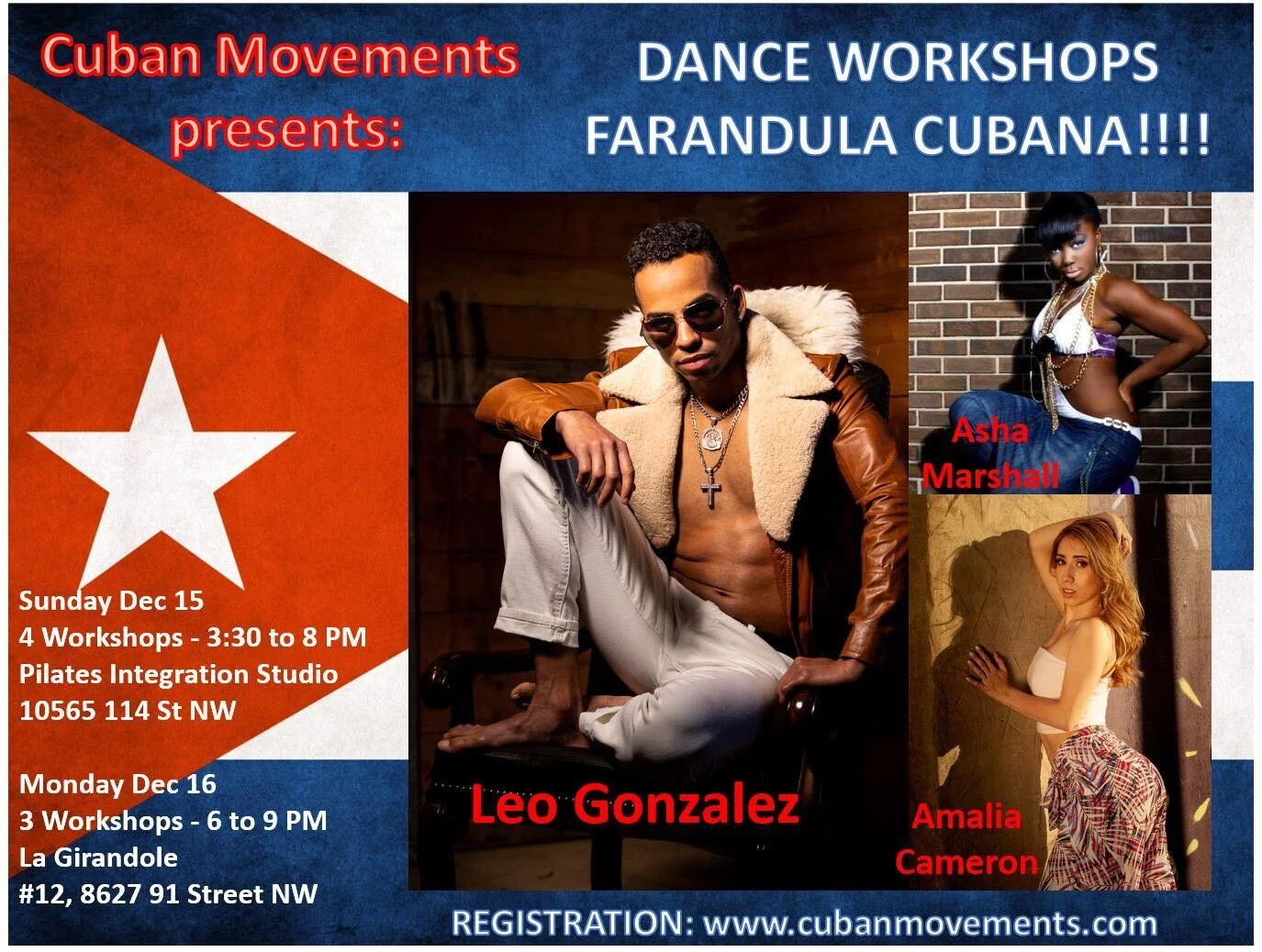 FARANDULA CUBANA WORKSHOP - DECEMBER 15-16