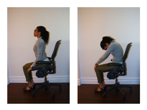 5 Stress-Busting Yoga Poses You Can Do At Your Desk | HuffPost Life