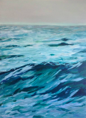   The Wave II    Anyck Alvarez Kerloch  Acrylic on Canvas  Sourced from Madrid 