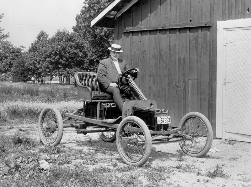 Henry ford (shown here) and thomas edison were friends who shared the same desire of using plants as building materials and fuel. photo: submitted