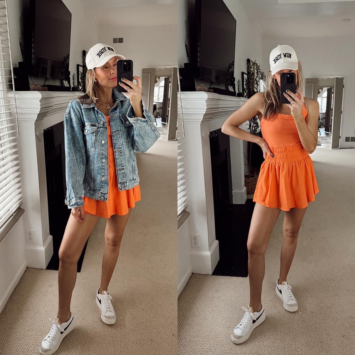 Orange Tennis Dress