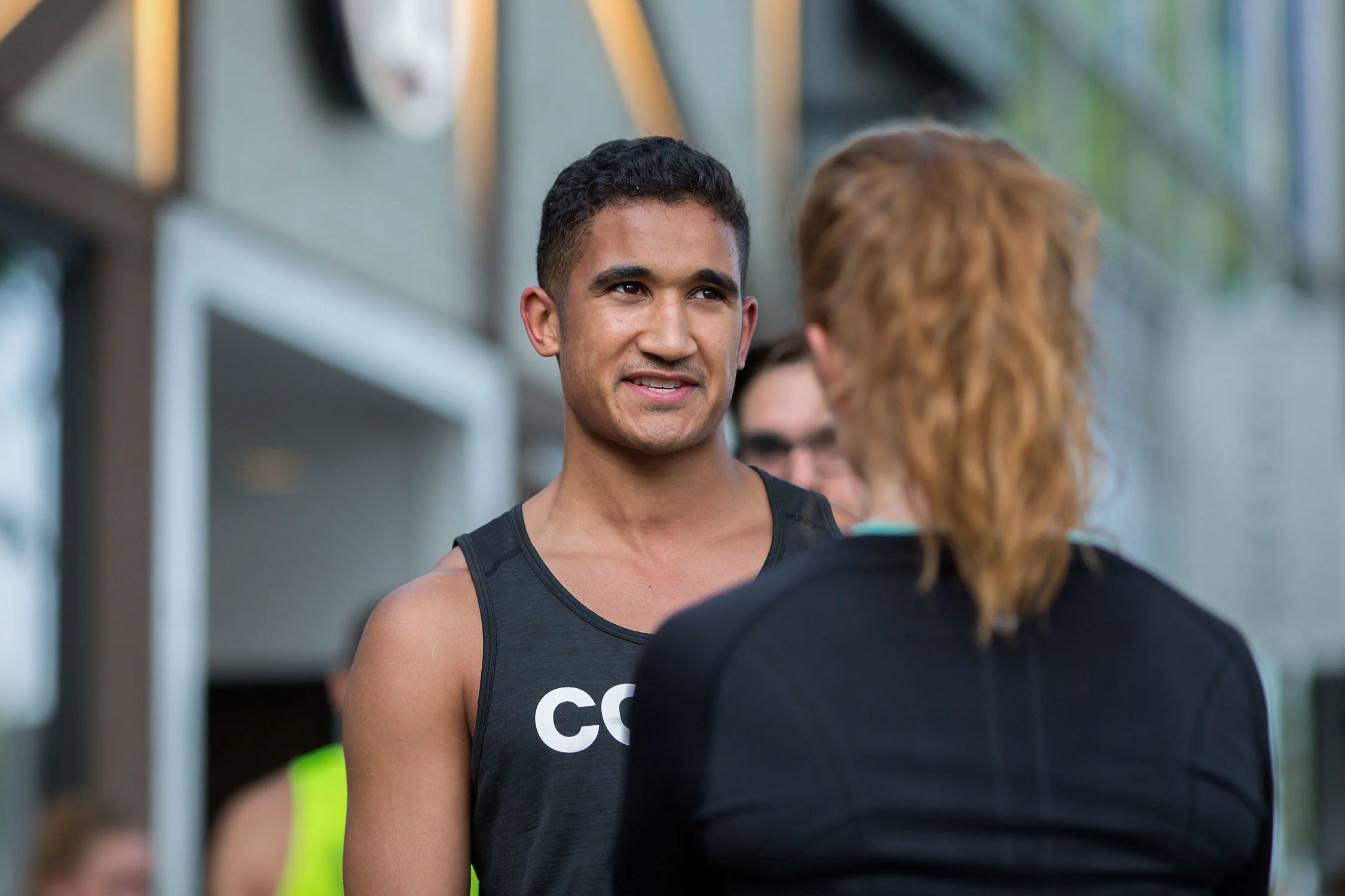 Dominic Rankel (Left): One of Run Collective's coaches