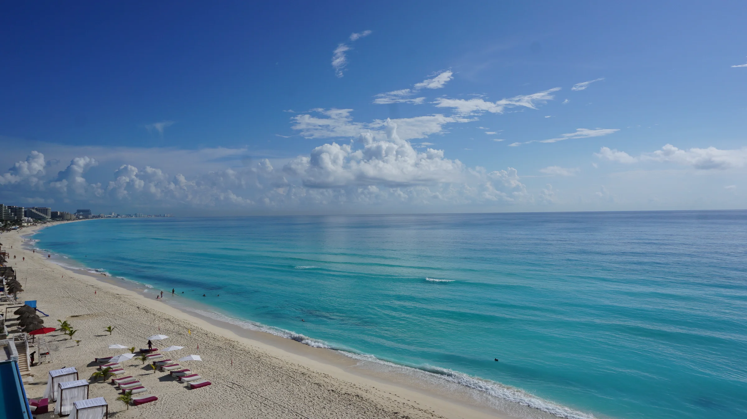 View from our balcony :) "Double Superior Room with an Ocean Front"