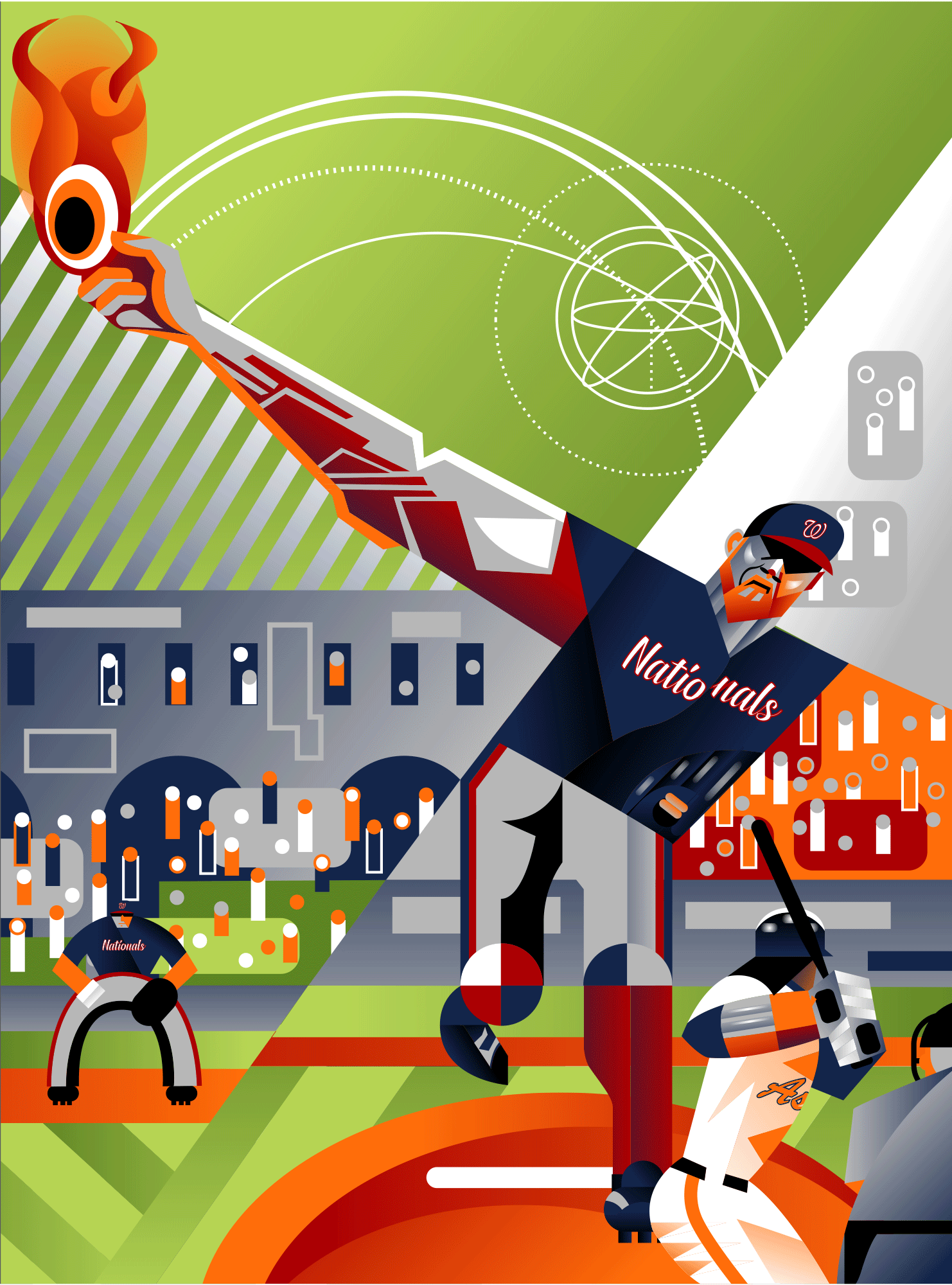 Sports — Quarternative illustration