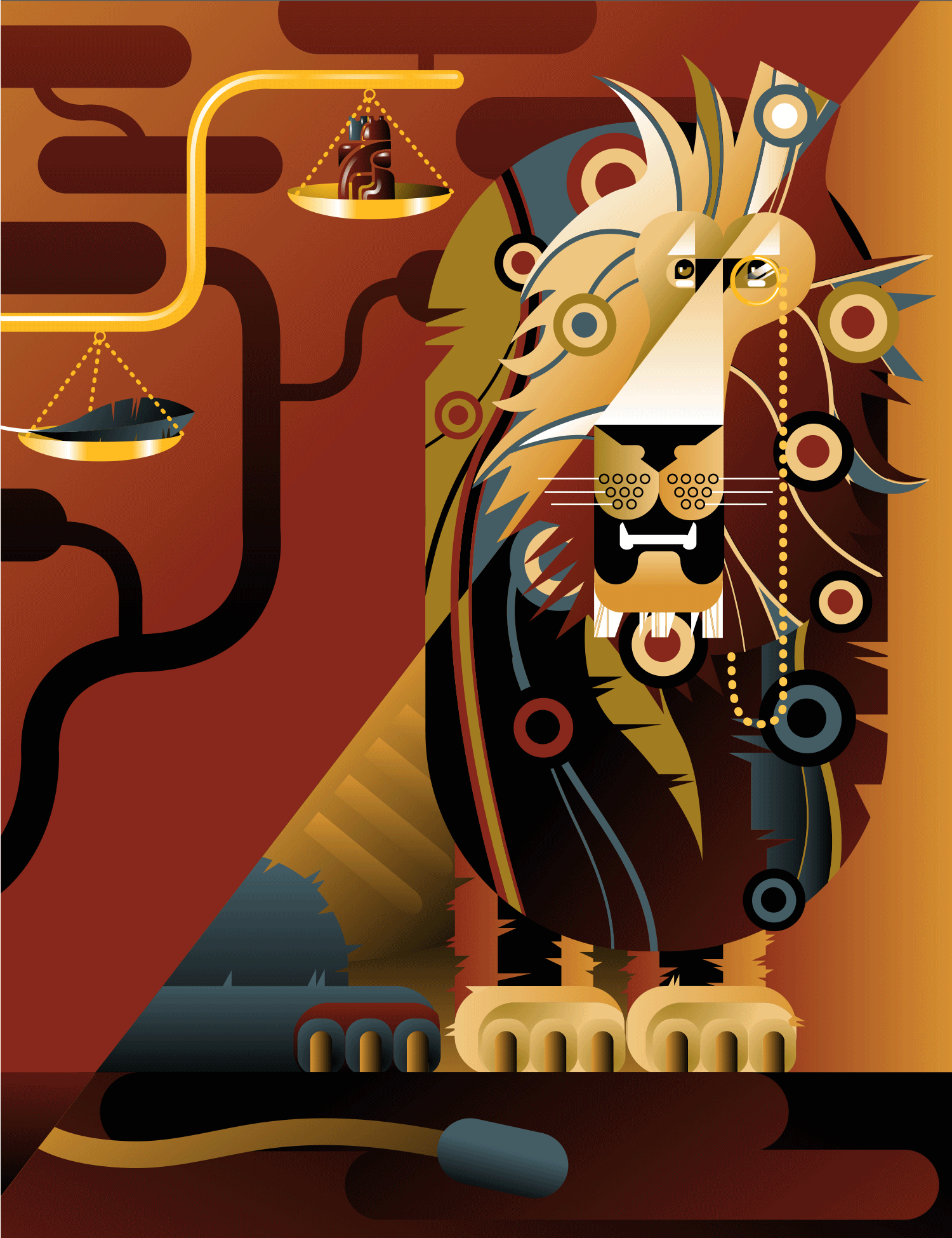 The Lion Stands for Truth