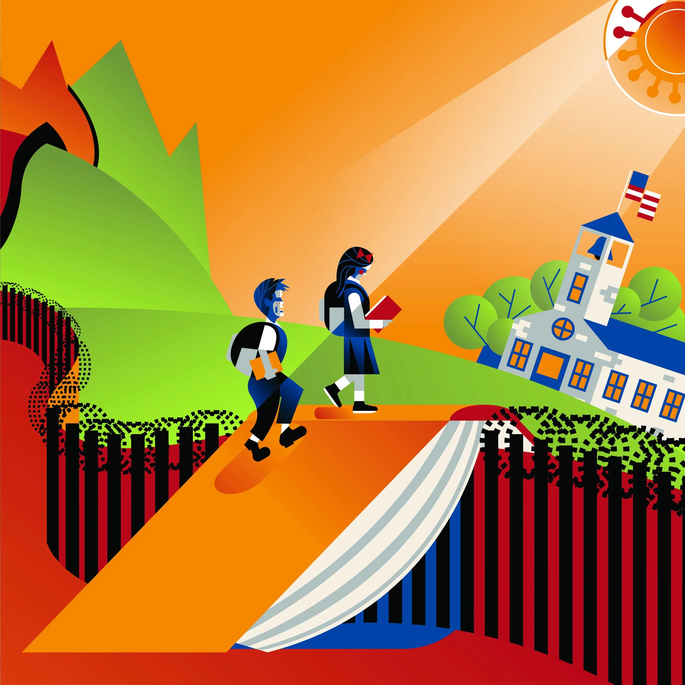 Border Crossing School. World Magazine