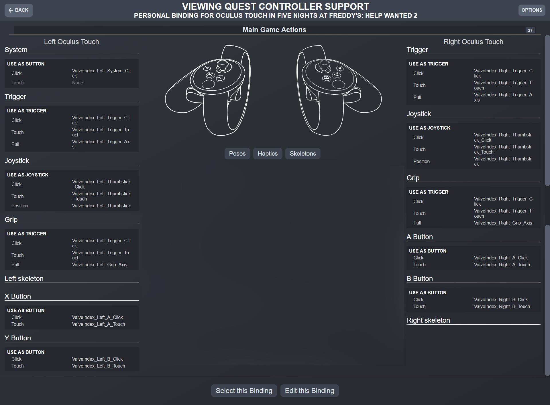 Five Nights at Freddy's Controller Support