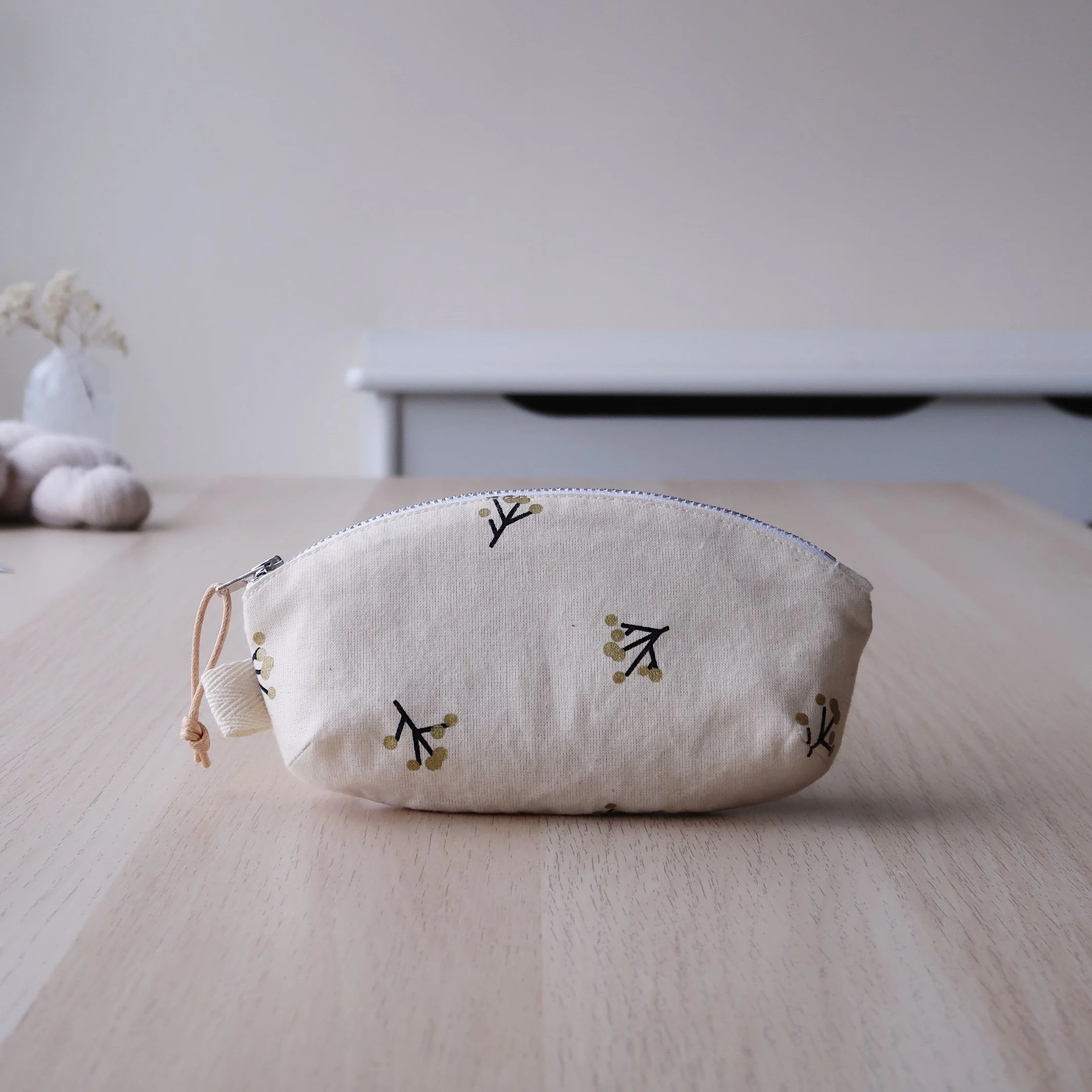 Notions Zip Pouch | Winter Berry Collection