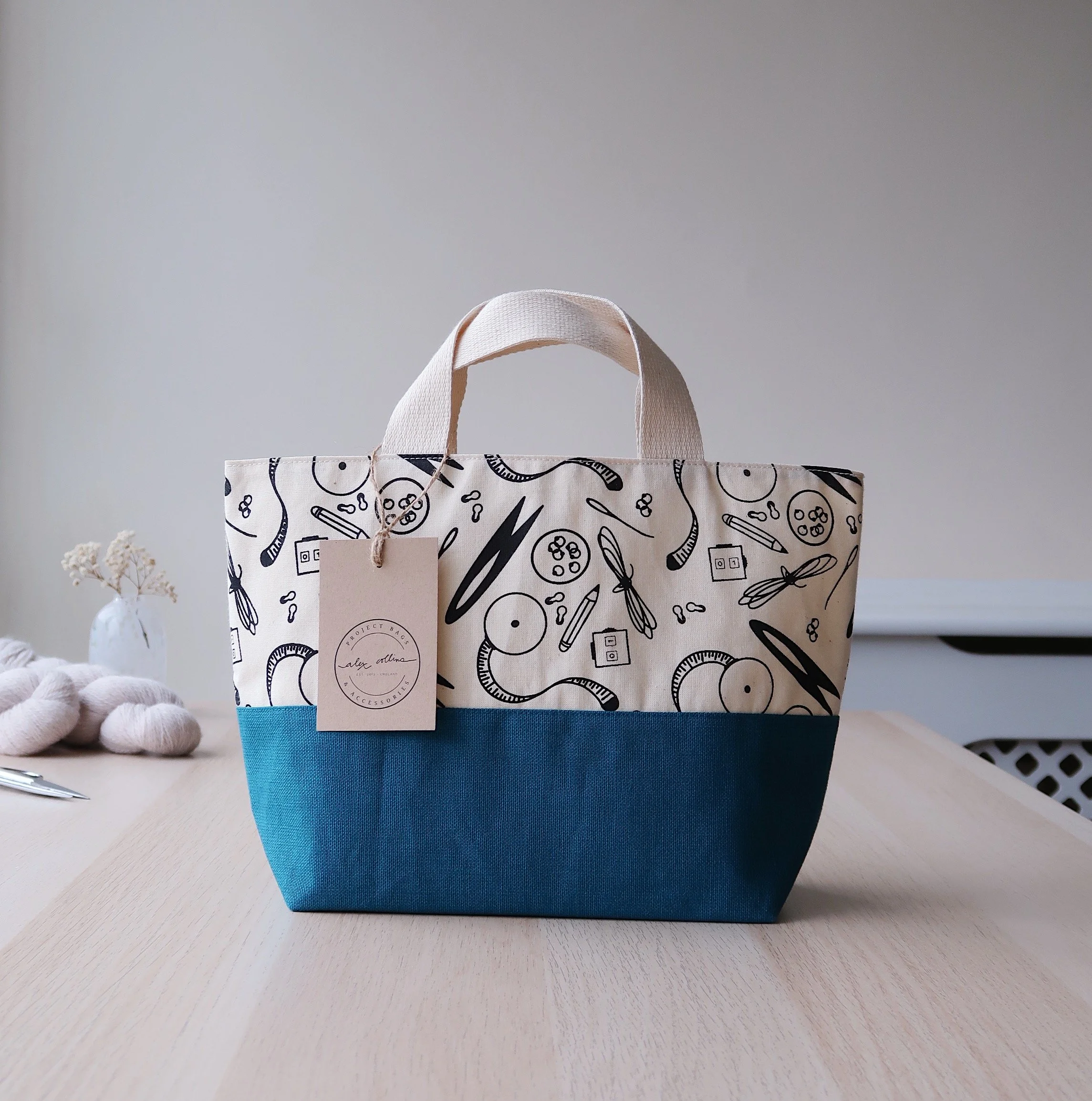 Small Tote Knitting Bag | Notions Collection