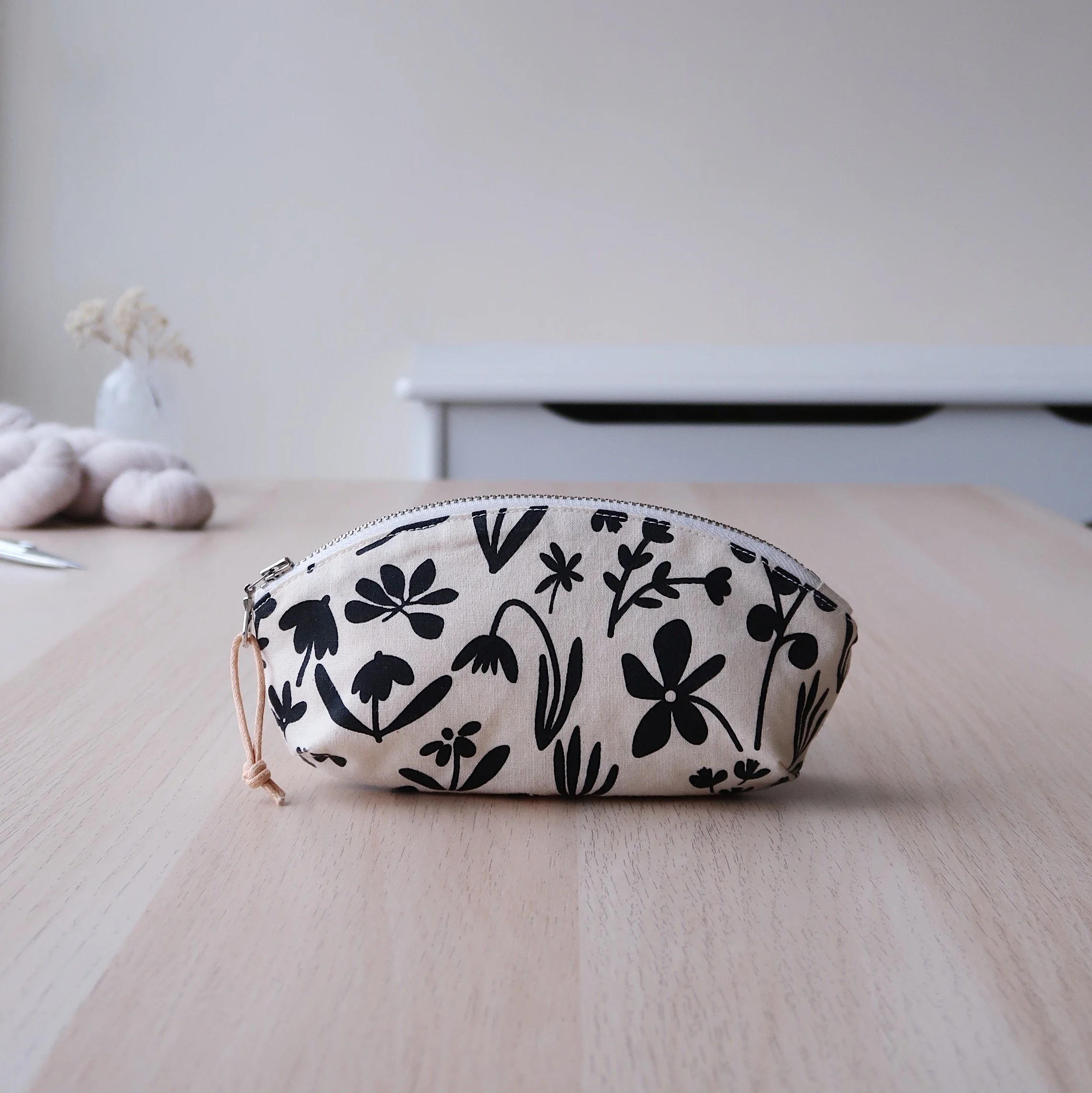 Notions Zip Pouch | Pressed Flowers Collection