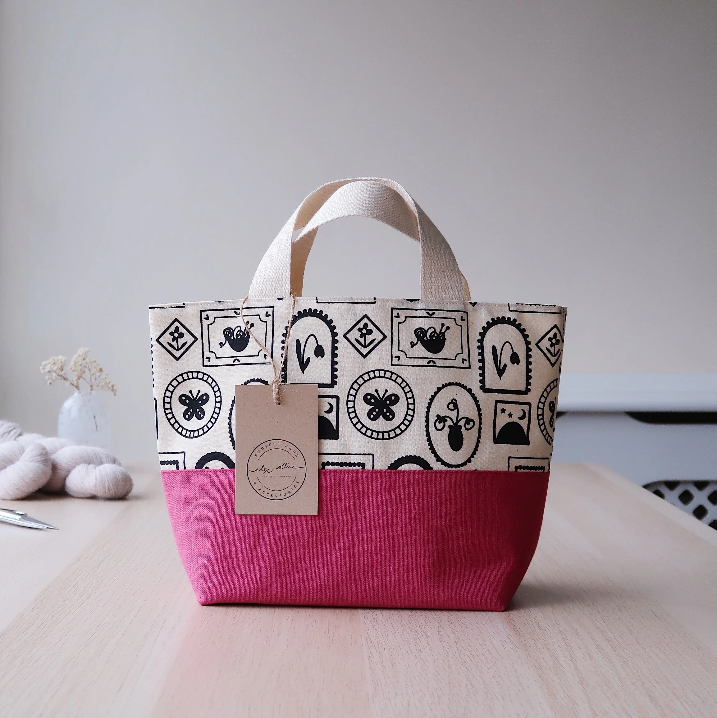 Small Tote Knitting Bag | Gallery Collection