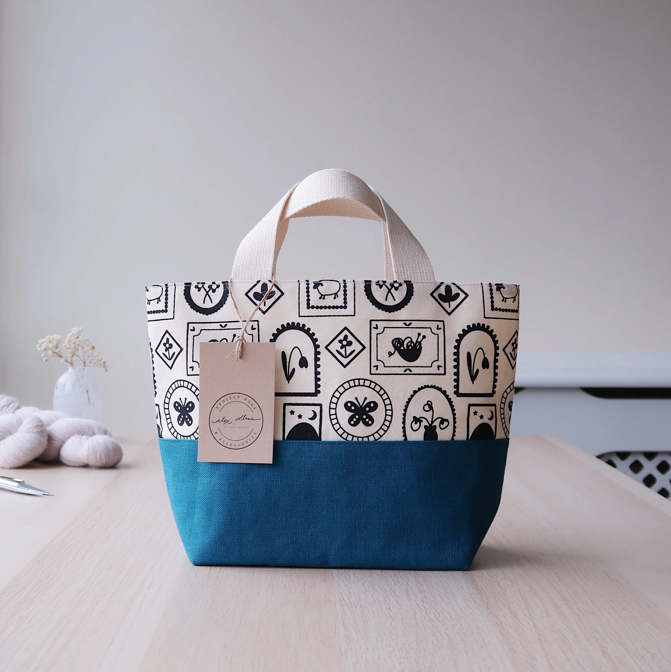 Small Tote Knitting Bag | Gallery Collection