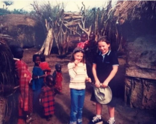 Tanzania (2000), I am the girl in the middle of the picture.