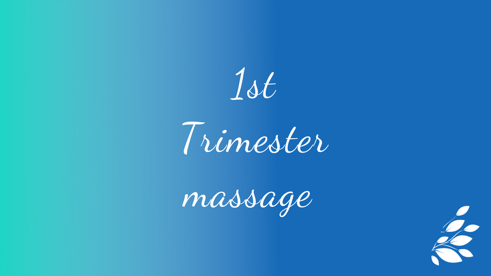Can I Have A Massage In The First Trimester Of Pregnancy Merakai Therapies